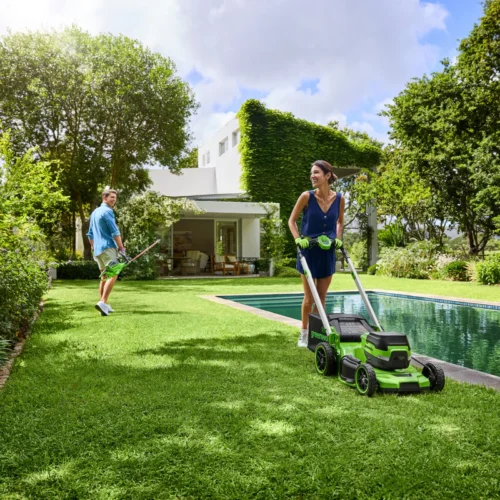 Tondeuse GREENWORKS sur batterie 48V - 46cm